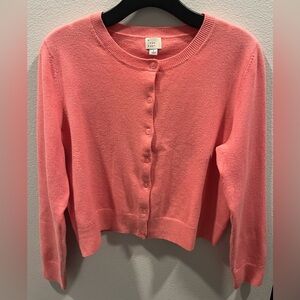 a new day Women's Pink Button-Up Cardigan
